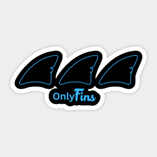 OnlyFins Sticker